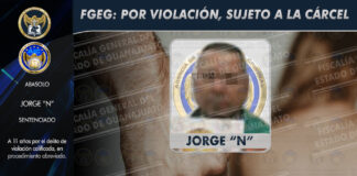 SENTENCIAN A HOMBRE POR ABUSAR DE PEQUEÑA DE 11 AÑOS EN ABASOLO