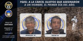 DETIENEN A DOS POR HOMICIDIO DE HOMBRE EN VALLE DE SANTIAGO