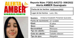 BUSCAN A ARIADNA ELIZABETH DE 15 AÑOS DE EDAD; DESAPARECIÓ EN LEÓN