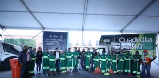 PRESENTAN LA CUADRILLA DE LIMPIEZA 24/7