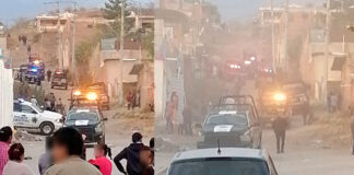 Disparan contra policías para escapar en Lomas de Medina; Son detenidos