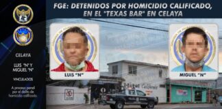 DETIENEN A DOS HOMBRES POR MATAR A HONDUREÑOS EN CELAYA