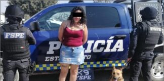 FIRULAIS DETIENE A MUJER CON DROGA EN LEÓN
