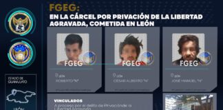 LIBERAN A HOMBRE QUE FUE “LEVANTADO” Y DETIENEN A TRES EN LEÓN