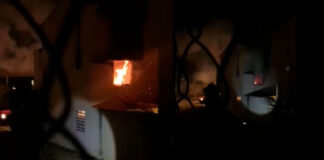 HOMBRE LESIONADO TRAS INCENDIO EN LA COLONIA REAL CAYETANA