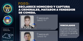 DETIENEN A DOS HOMBRES QUE PRESUNTAMENTE MATARON A COMERCIANTE