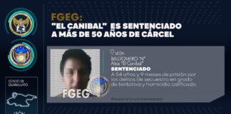 SENTENCIAN A “EL CANIBAL” POR HOMICIDIO Y SECUESTRO EN LEÓN