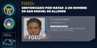 SENTENCIAN A HOMBRE POR ASESINATO EN SAN MIGUEL DE ALLENDE