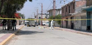 MATAN A DOS HOMBRES EN LA COLONIA SANTA ANITA