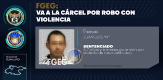 SENTENCIADO A 7 AÑOS Y MEDIO POR ROBAR TAXI Y MOTOCICLETA