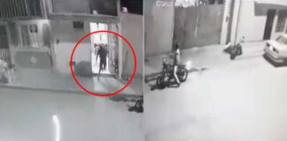 (VIDEO) CAPTAN HOMICIDIO EN SANTA MARÍA DEL GRANJENO