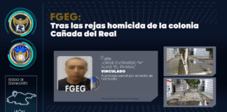 DETIENEN A “EL PARRAL” POR MATAR A “EL CALITA” EN CAÑADA DEL REAL