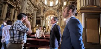 DIEGO SILVETI Y “EL PAYO” VISITAN CATEDRAL PREVIO A CORRIDA