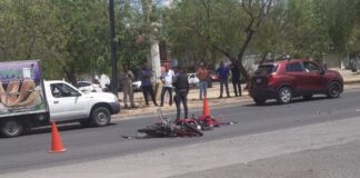 MUERE MOTOCICLISTA TRAS ACCIDENTE EN EL BULEVAR SAAVEDRA