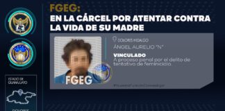 DETIENEN A HOMBRE QUE APUÑALÓ 10 VECES A SU MAMÁ