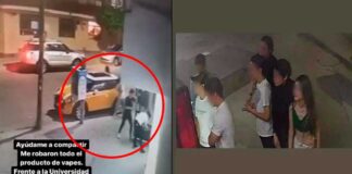 (VIDEO) ACUSAN A ESTUDIANTES DE LA SALLE DE ROBAR MÁQUINA DE VAPES