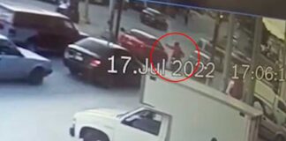 (VIDEO) CÁMARA CAPTA DOBLE HOMICIDIO EN EL BULEVAR ARISTÓTELES