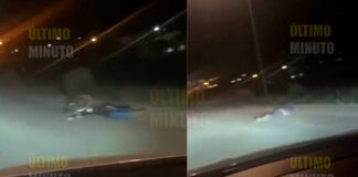 (VIDEO) ATROPELLAN A CICLISTA EN EL EJE METROPOLITANO