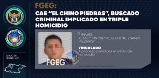 DETIENEN A “EL CHINO PIEDRAS” Y LO ACUSAN DE TRIPLE HOMICIDIO