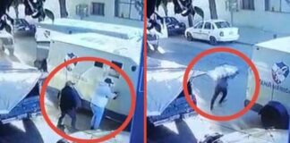 DETIENEN A ASALTANTE DE CAMIÓN DE VALORES EN LEÓN
