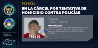 VICTOR DISPARÓ CONTRA POLICÍAS EN SALAMANCA; SU COMPLICE MURIÓ
