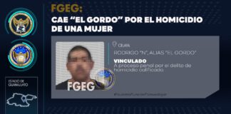 DETIENEN A “EL GORDO” POR MATAR A MUJER EN CELAYA