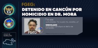 ENCUENTRAN A HOMICIDA GUANAJUATENSE EN CANCÚN