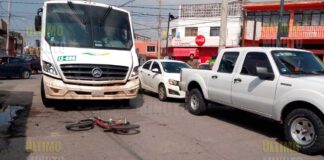 ATROPELLAN A NIÑO CICLISTA EN LEÓN