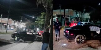 CHOCA SU CAMARO CONTRA OTRO AUTO EN LA GUTY CÁRDENAS