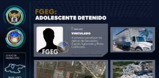 QUINCEAÑERO ES ACUSADO DE SECUESTRO EXPRÉS Y ROBO
