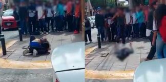 (VIDEO) CAPTAN A ESTUDIANTES PELEANDO EN LA MADERO