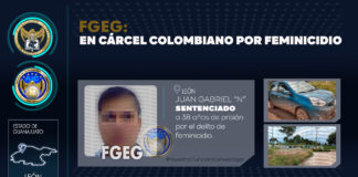 SENTENCIAN A COLOMBIANO QUE MATÓ A SU EX EN LEÓN