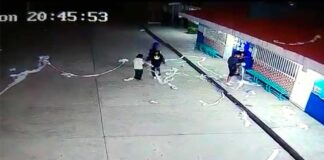 (VIDEO) JÓVENES VANDALIZAN Y ROBAN PRIMARIA EN JARDINES DE ORIENTE
