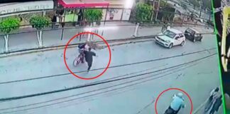 (VIDEO) ASALTAN A HOMBRE Y LE ROBAN SU BICICLETA EN LEÓN