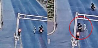 (VIDEO) CÁMARA CAPTA FATAL ACCIDENTE ENTRE POLICÍA Y CIUDADANO EN LEÓN