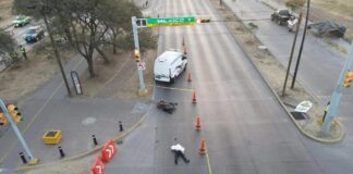 SIMULAN ACCIDENTE FATAL PARA CONCIENTIZAR A LEONESES