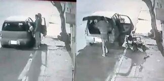 (VIDEO) DELINCUENTES USAN ÁRBOL PARA ENTRAR A CASA A ROBAR EN PILETAS