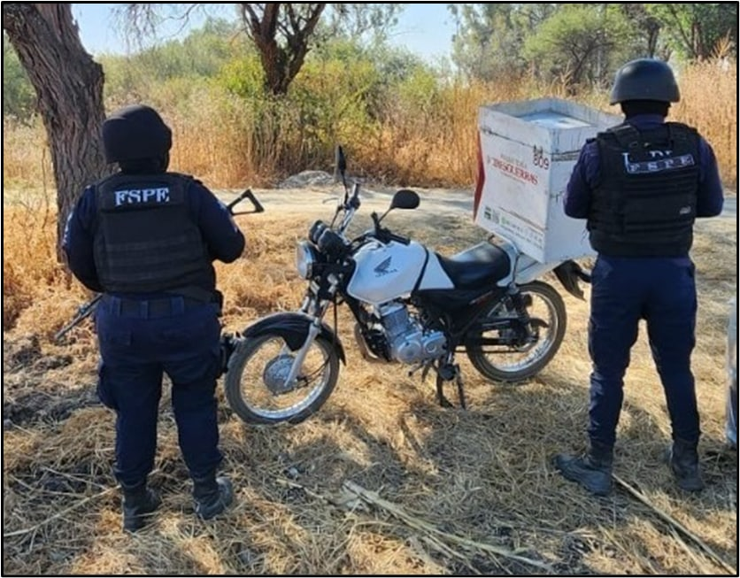 motocicleta robada leon