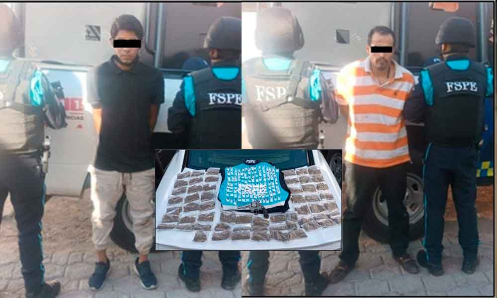 Detenidos-droga-arma-leon