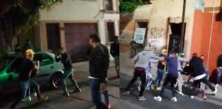 (VIDEO) CAPTAN RIÑA EN LA PEDRO MORENO EN EL CENTRO
