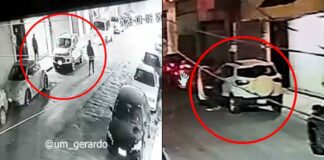 (VIDEO) ROBAN CAMIONETA A MUJER A MANO ARMADA EN LA MICHOACÁN