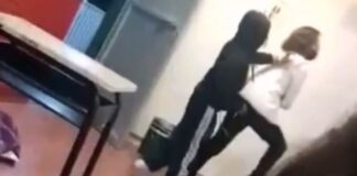 (VIDEO) ALUMNA AMENAZA CON TIJERAS A MAESTRA EN SAN MIGUEL DE ALLENDE