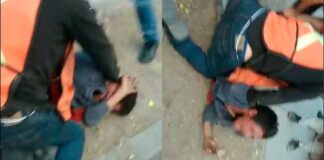 (VIDEO) CIUDADANOS GOLPEAN A LADRÓN EN DELTA
