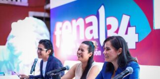 ALE GUTIÉRREZ VISITA AGUASCALIENTES E INVITA A LA FENAL 34