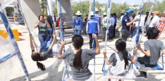 SUPERVISA ALE GUTIÉRREZ OBRAS DEL PARQUE BOSQUE DE LA OLLA