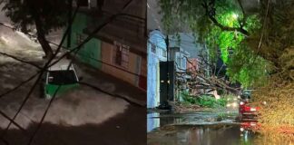REPORTAN VARIOS DAÑOS TRAS LLUVIA DE ESTA NOCHE EN LEÓN