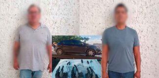 DETIENEN A DOS CRISTALEROS EN LEÓN
