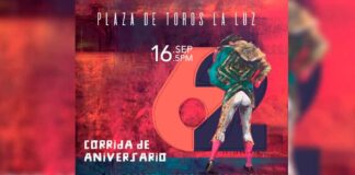 REVELAN CARTEL DEL 16 DE SEPTIEMBRE EN LA PLAZA DE TOROS LA LUZ