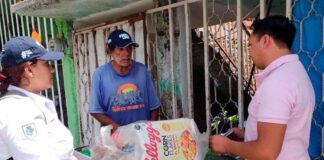 REGRESAN CARRITO A DON GREGORIO Y LE BRINDAN APOYO