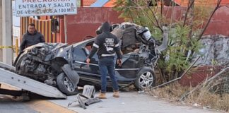 TERRIBLE ACCIDENTE DEJA CINCO MUERTOS EN EL BULEVAR SAAVEDRA
